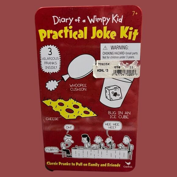 New Sealed Cardinal Games Diary of a Wimpy Kid  Practical Joke Kit - Picture 1 of 2
